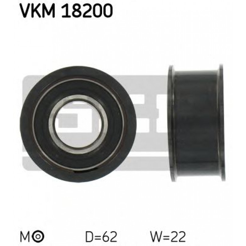 VKM 18200 SKF Ролик модуля натягувача ременя